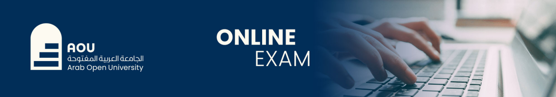 Arab Open University _ Online exam